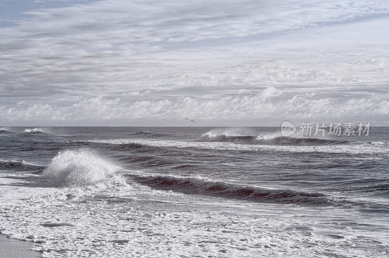 IR Assateague岛海景- IV